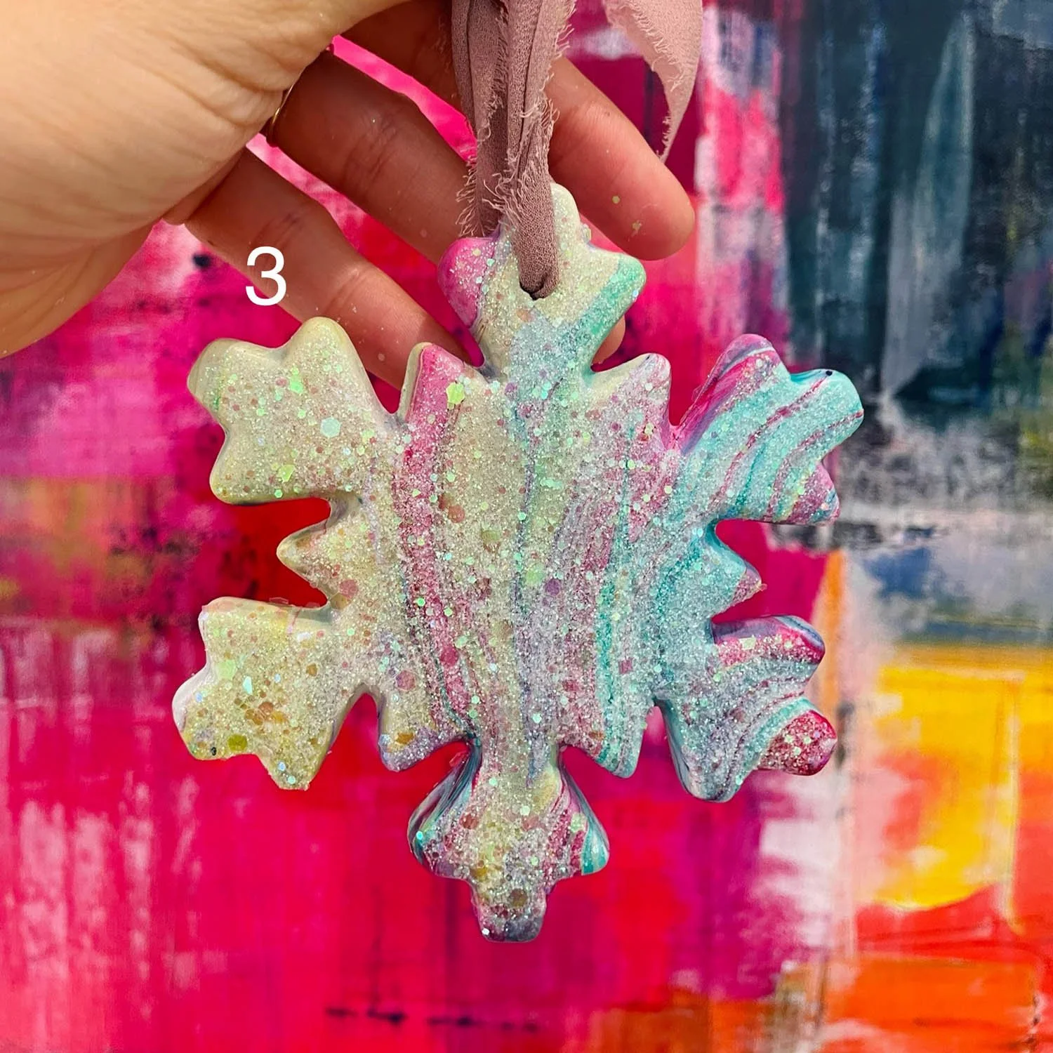 Ornament: Snowflake #3 (2024)