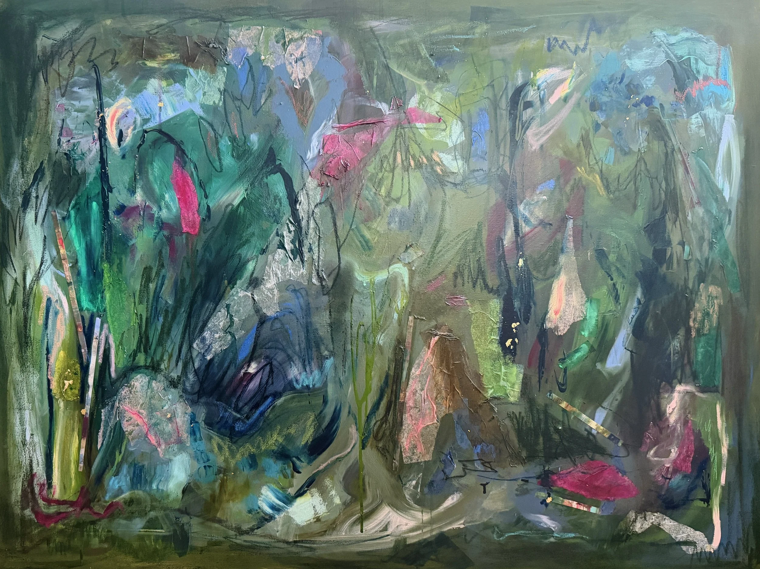"If I Were to Believe in Magic"
Mixed Media
30 x 40 in
c. September 2026