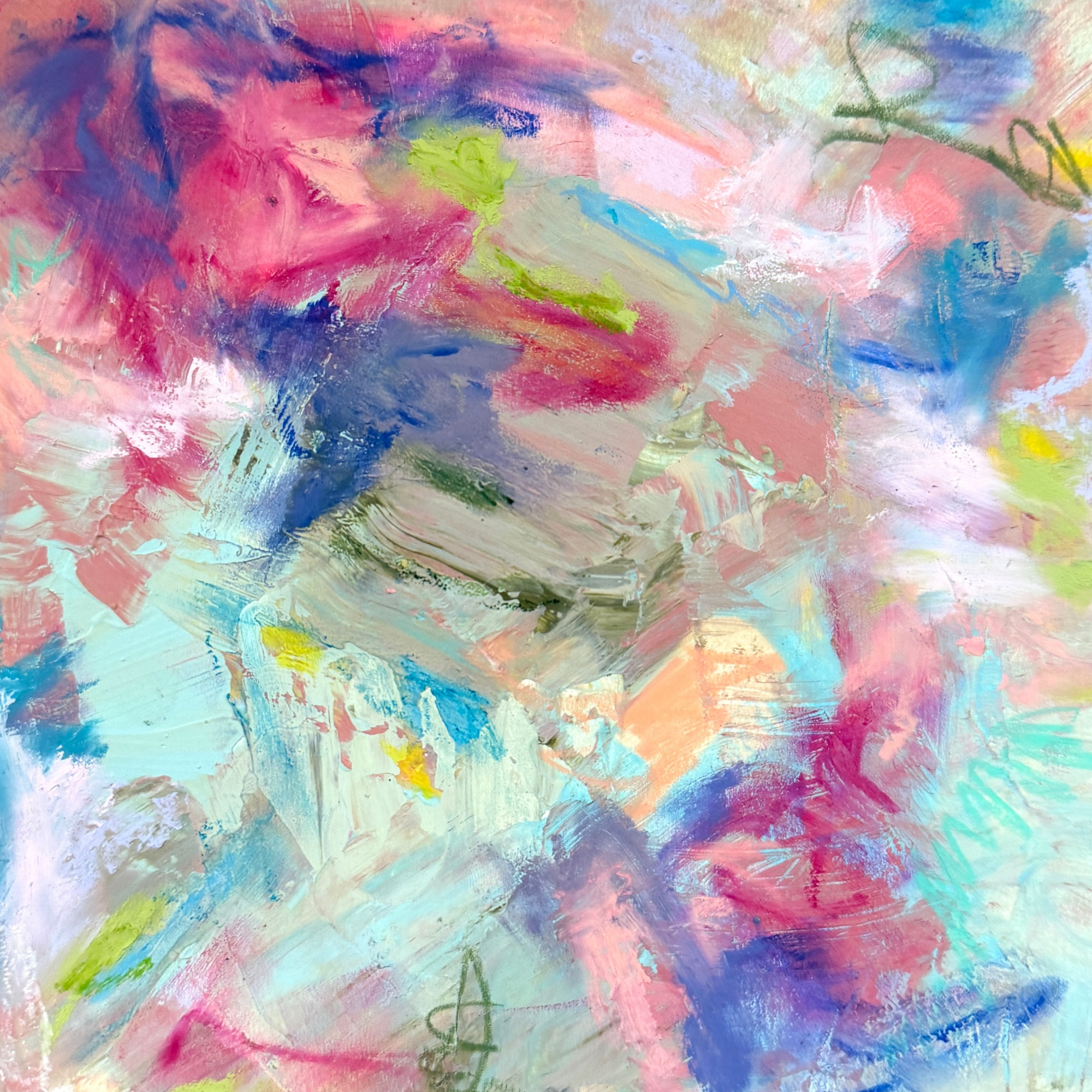 In Bloom II - Art Print for 8x8 Tray