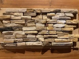 Petrified Wood Stick Wall Cladding Tile