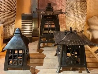Bronze Garden Lanterns