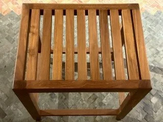 Slatted Shower Stool