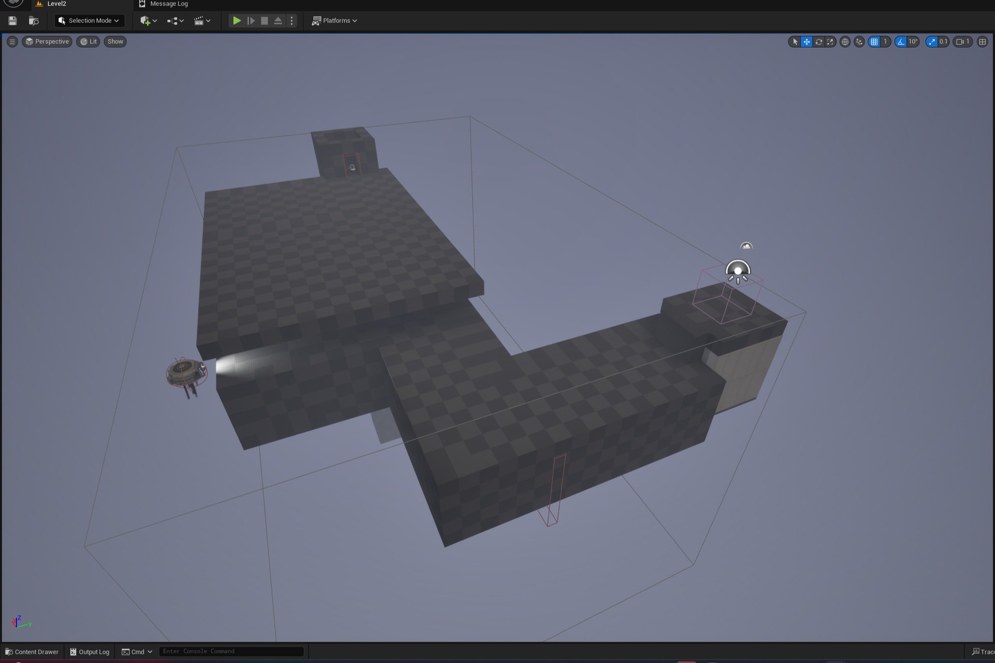Greybox of level 2