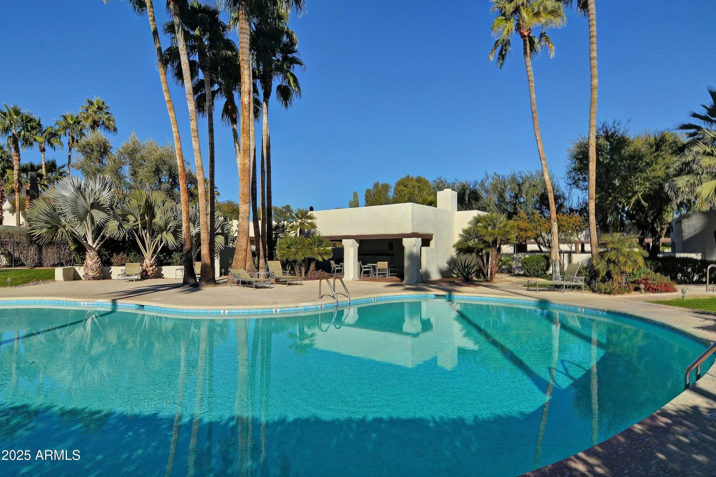 Main pool area in casa blanca paradise valley arizona