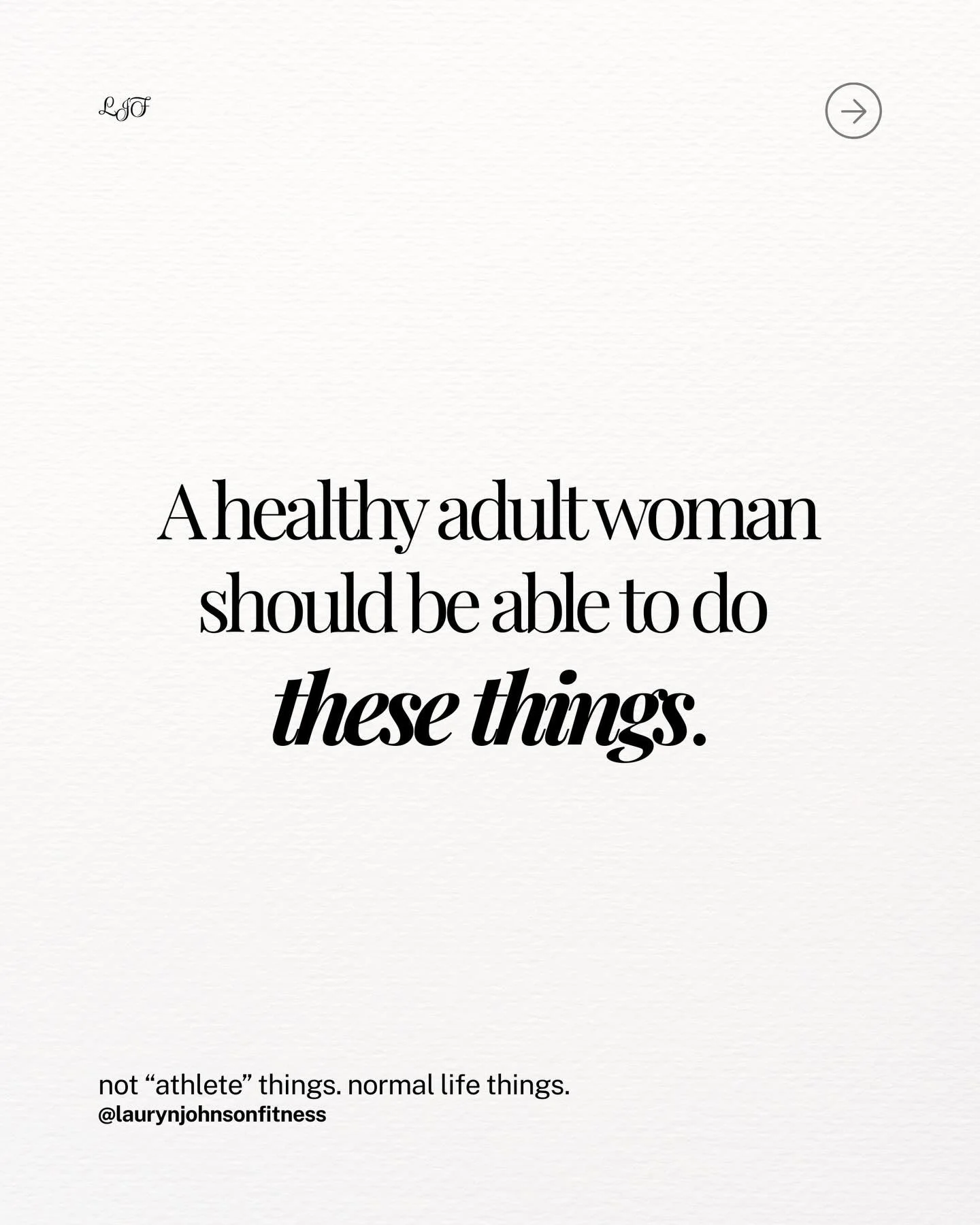A lot of adults quietly lose these abilities&hellip; and assume it&rsquo;s just part of life.

So they work around it.

They avoid the floor. 
They carry things a certain way. 
They brace before sneezing. 
They stop lifting heavy objects. 
They pick 
