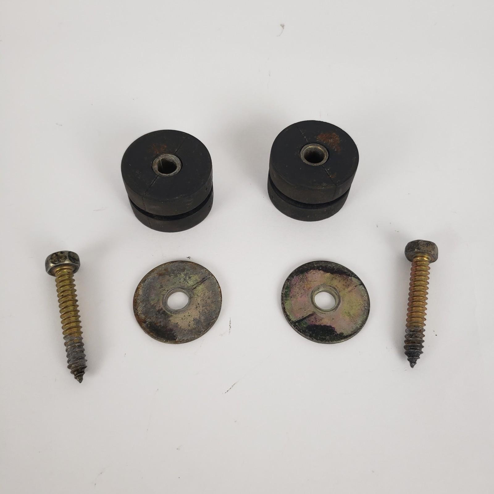 BMW E21 E23 E24 E28 E30 Radiator Mounting Rubber Grommet Mount x2 17111117442