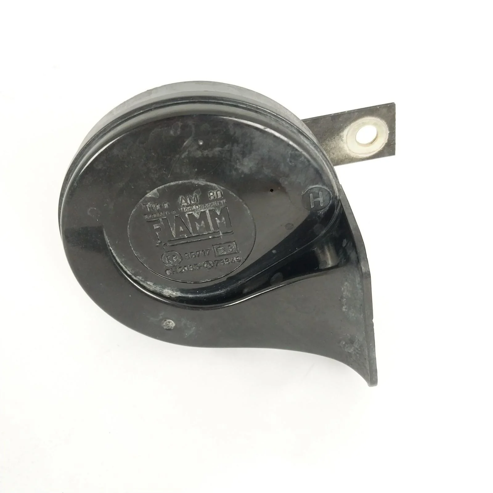 BMW E21 E12 E23 E28 E30 FIAMM H High Side Horn OEM With Mounting Bracket