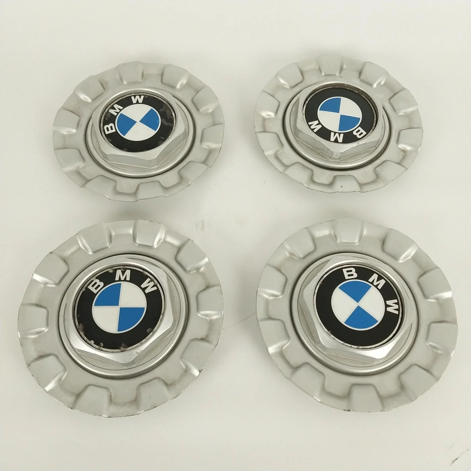 BMW E39 OEM BBS Style 29 Wheel Aluminum Hex Center Cap Hubcaps x4 36131093908