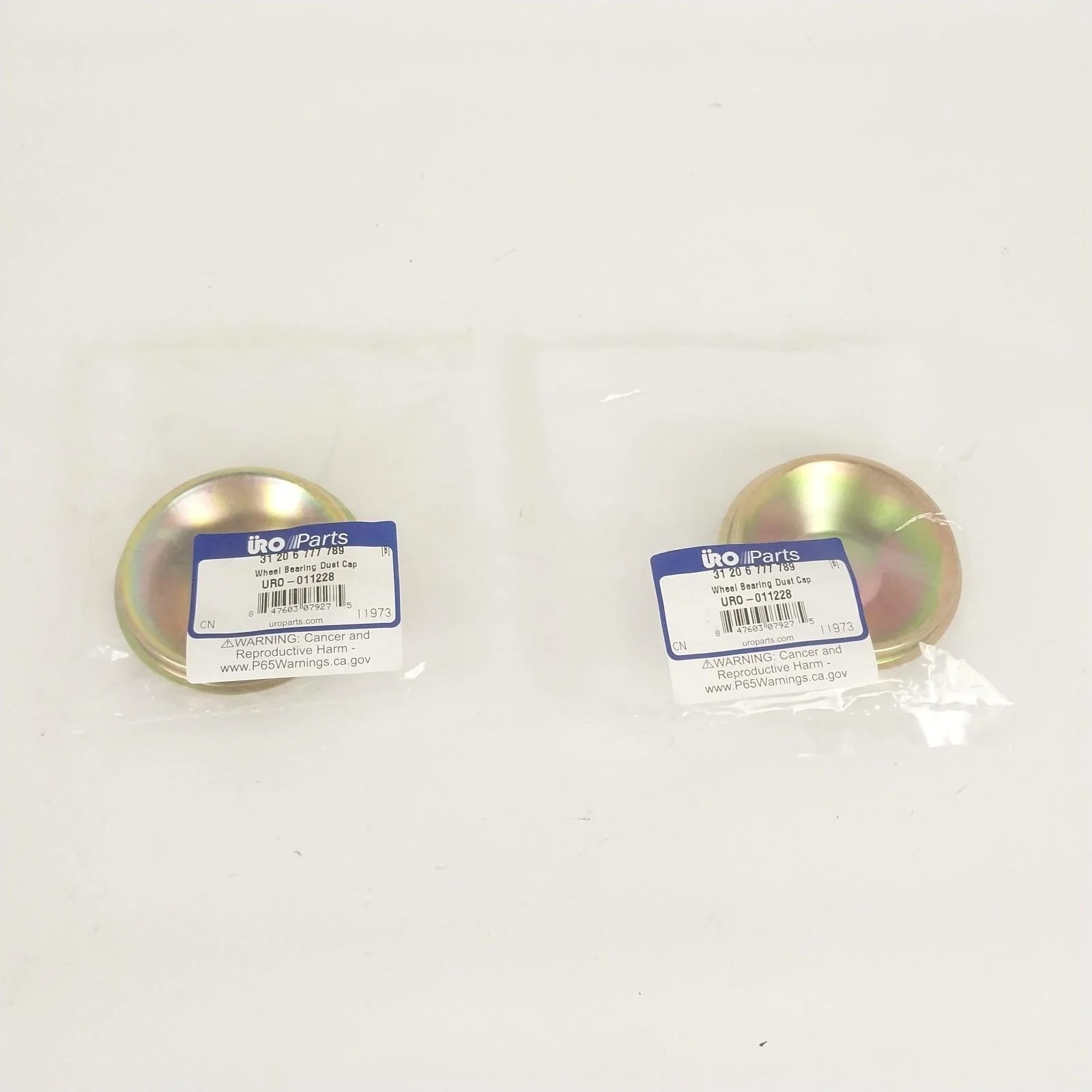 BMW E24 E28 E30 E31 E32 E34 E36 E38 E46 Wheel Bearing Dust Cap x2 31206777789