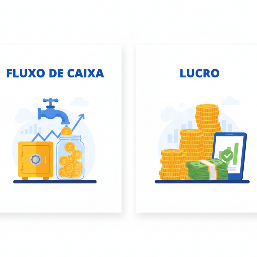 Fluxo de Caixa vs. Lucro