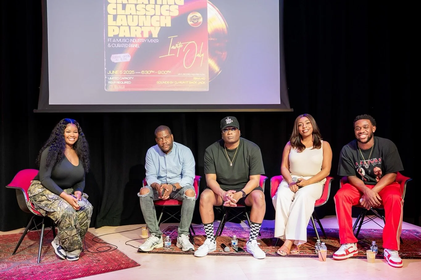 Still feeling the energy from our Creating Classics launch event! 💿

A huge thank you to our incredible panelists for sharing their insights and stories: @robynmonetmusic, @alexraphaell_, @quinelleholder, and @jerzofs.m.x. 

It was inspiring to hear