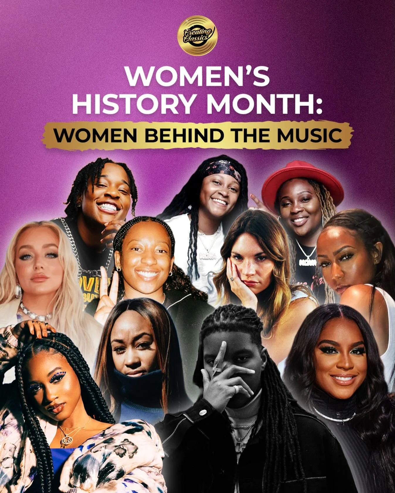 Women&rsquo;s History Month 💜🎧🎶

Behind some of the biggest records in music are women whose work continues to shape the sound of today.

From songwriting, production to engineering, their contributions live at the core of the songs we know and lo