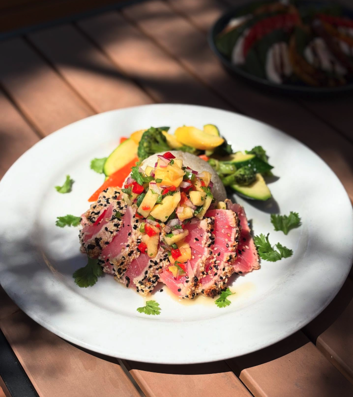 Big River Grill's Pan-Seared Ahi Special