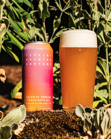Ferment Brewing Co.'s Queen of Persica Peach Sour Ale