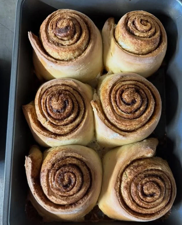Reposting this from @therivcafeor:
We know you have missed them.

National Cinnamon Roll Day is Saturday. Come grab one before they sell out. AND: First 5 people to sign up for Mug Club on Saturday get a cinnamon roll for free!

Additionally, we have