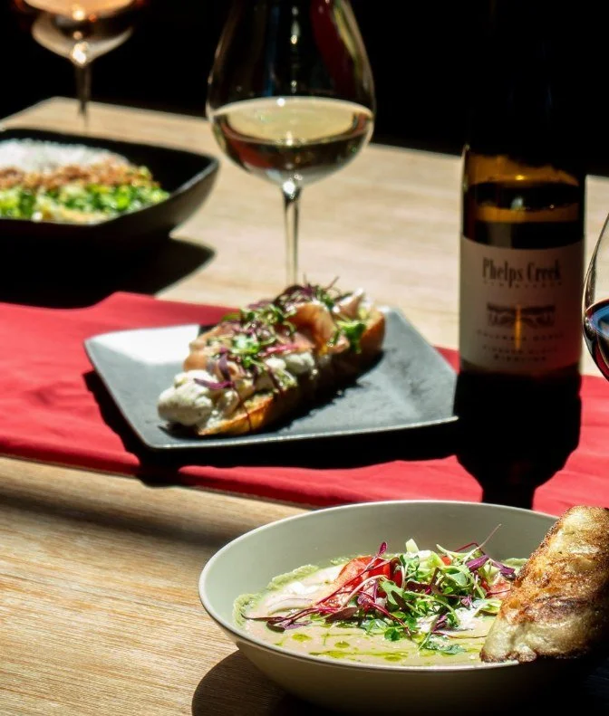 @phelpscreekvineyards If you needed a sign to take a long lunch...this is it.

Creekside Caf&eacute;, where local flavors meet a view worth slowing down for. Great food and maybe a splash of Pinot 😉

#HoodRiverEats #HoodRiver #OregonWine #ColumbiaGo