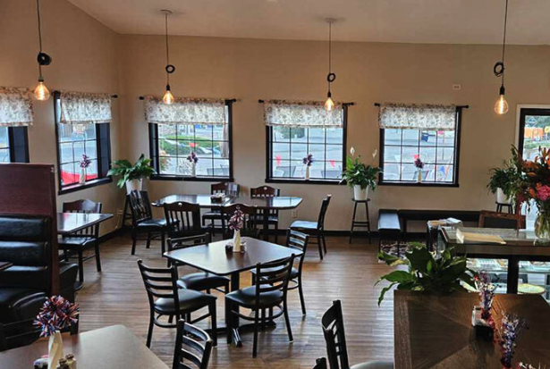 PJ's Hometown Cafe interior