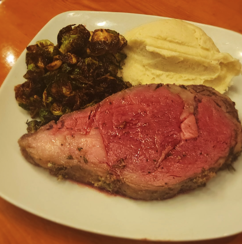 Everybody's Brewing Prime Rib on NYE