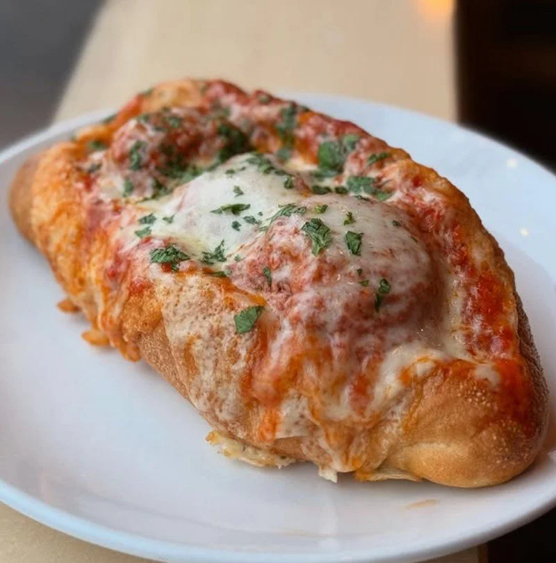 @pinestreetbakeryhoodriver in the heights has a new meatball sub! Great comfort food for this cold, wet weather. 

House-made pork/beef meatballs and marinara sauce, topped with provolone and toasted on one of their french rolls. 

#lunch #lunchtime 