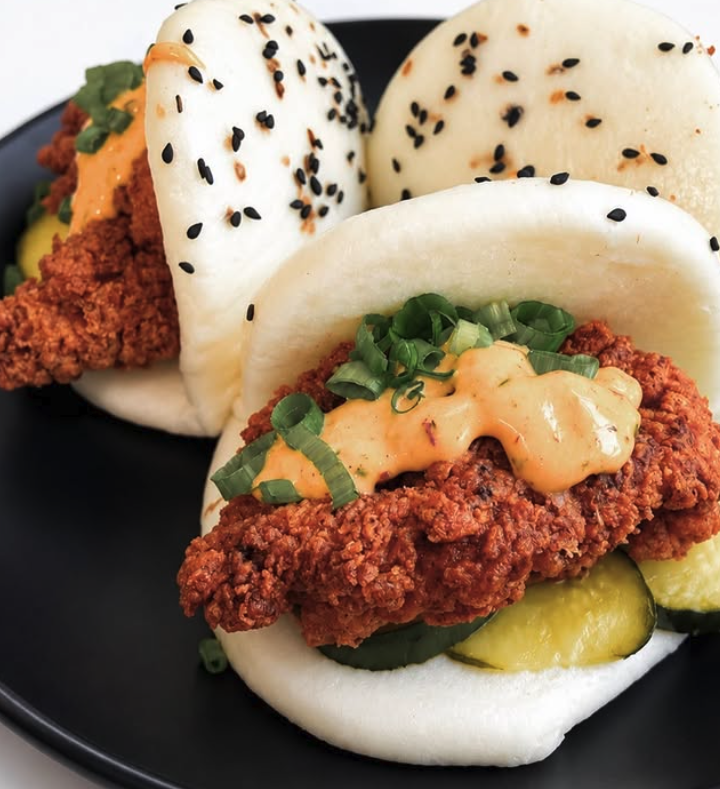 Kickstand Coffee &amp; Kitchen Crispy Chicken Bao Buns
