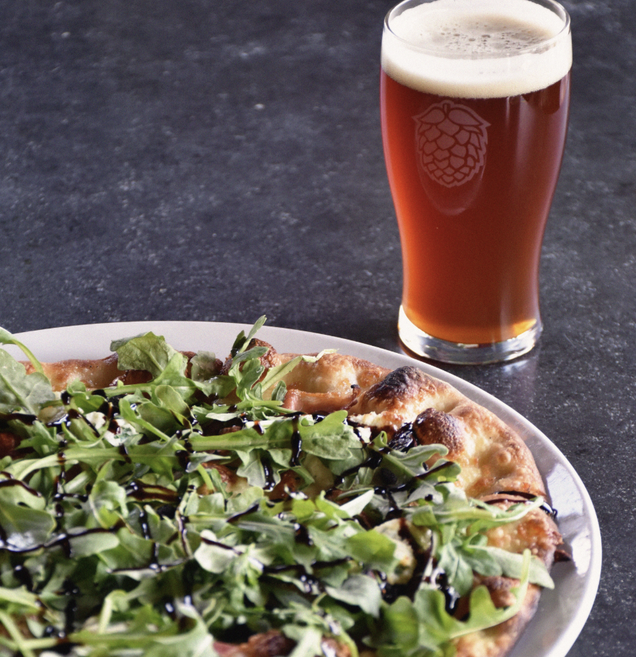 Double Mountain Brewery Fig + Prosciutto Pie