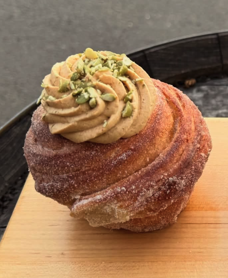 Pine Street Bakery’s Pumpkin Pie Cruffin Pastry