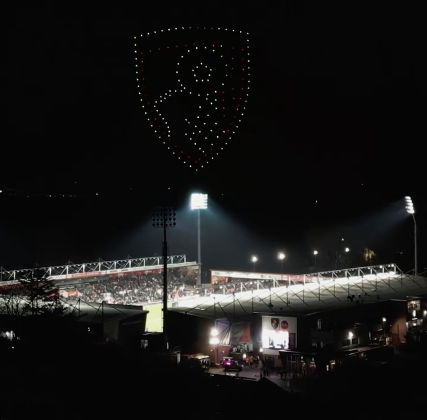 AFC Bournemouth Drone Light Show