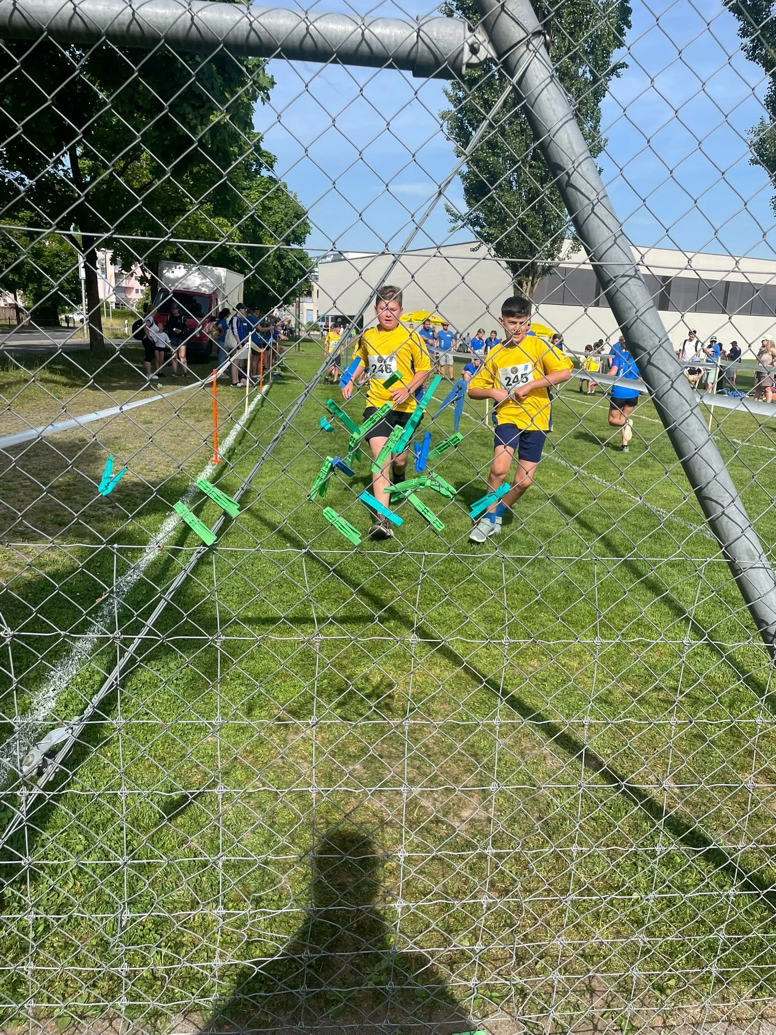 ...immer schön vorsichtig....