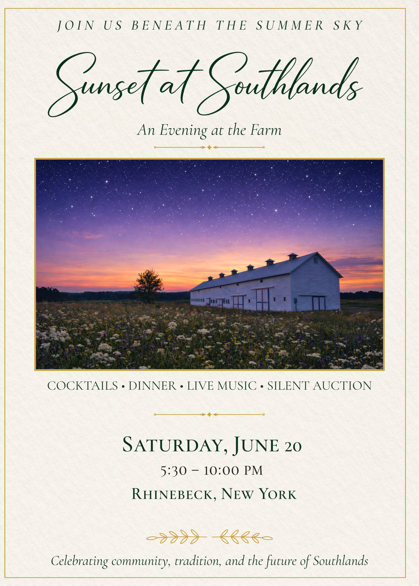 Sunset at Southlands