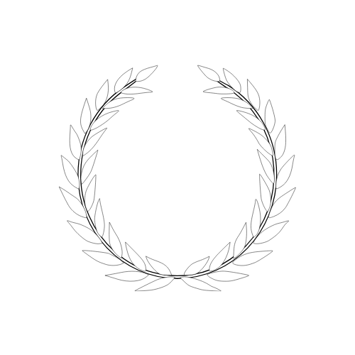 Award emblem with a laurel wreath, text reads 'Best Cinematography 48 Hour Fairhope Film Festival 2025' on a black background.