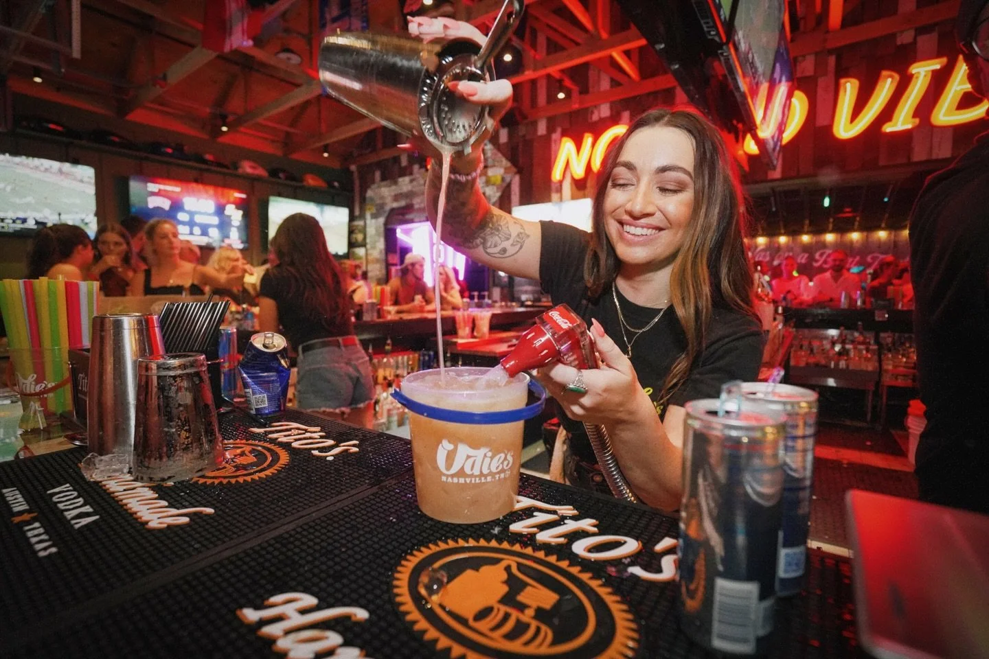 Buckets on deck for @rebelrousermusic 🎶 Come over for some amazing Live Music!