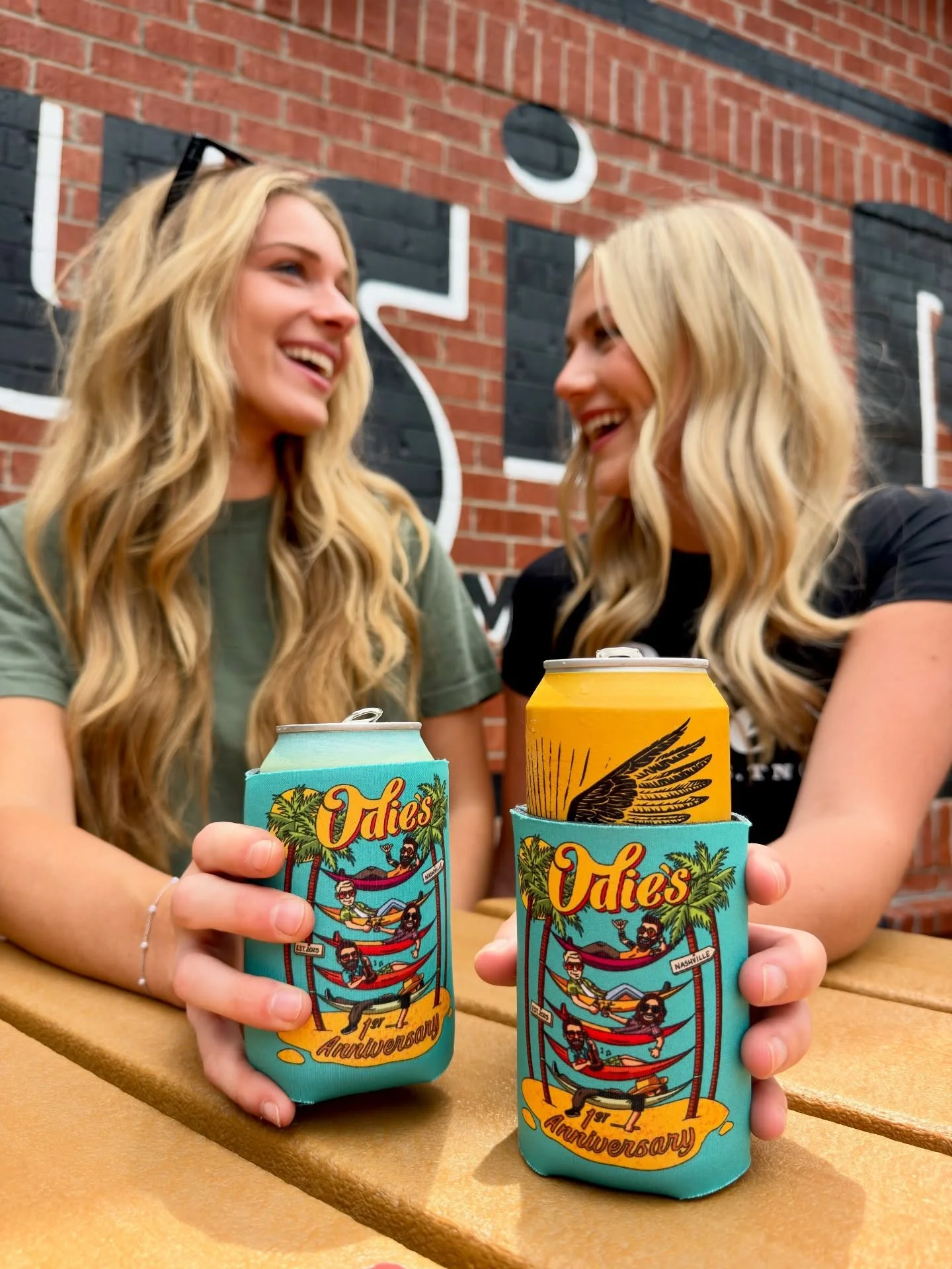 Wake up babe, new Odie&rsquo;s koozie just dropped 😍 Our limited edition First Anniversary koozie is now available here at the bar! Come grab one today and help us celebrate 🎉