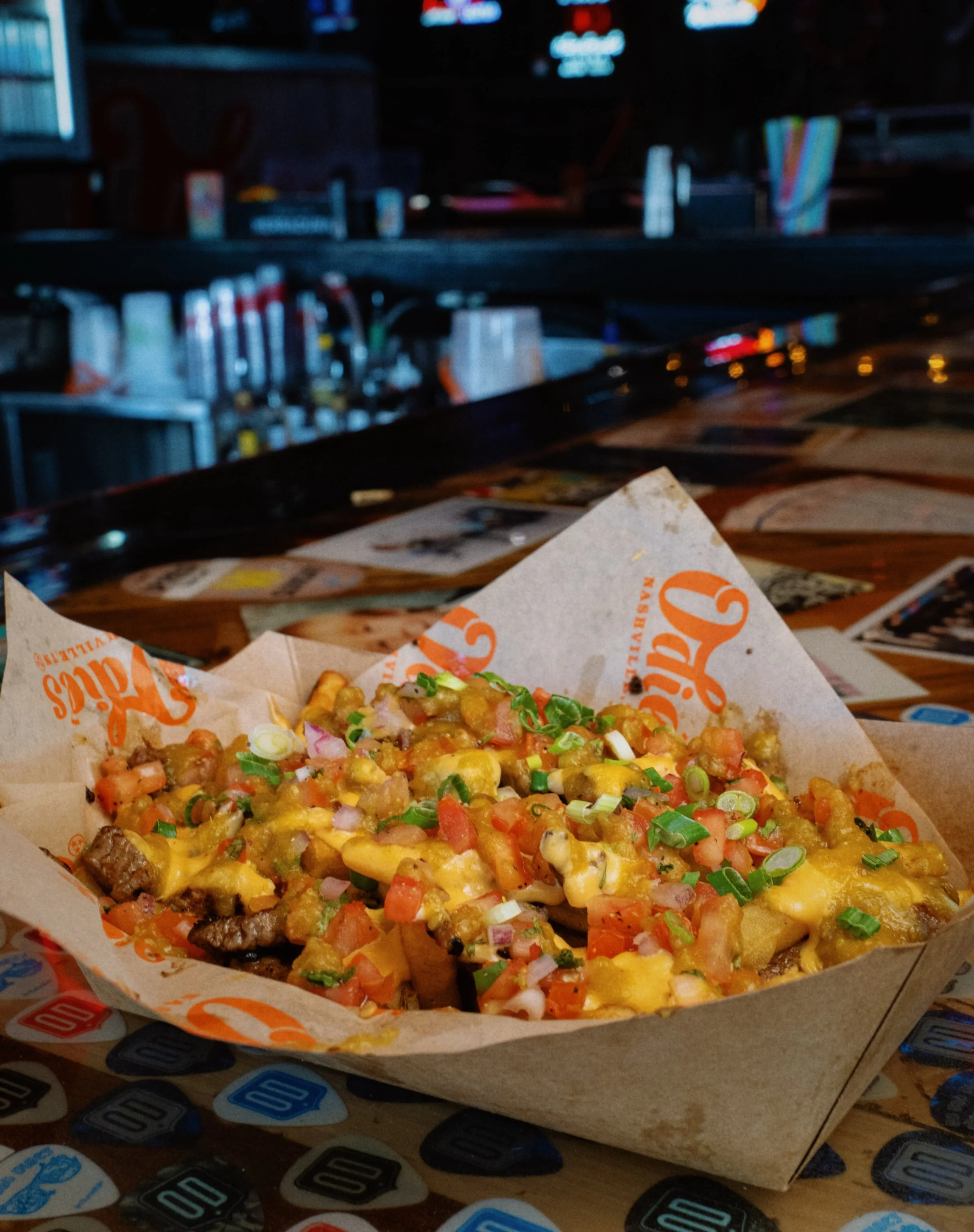 Cheesy, meaty and HALF OFF during Happy Hour 🫶🏻 Come over for some of our new Loaded Steak Fries! Topped with steak, cheese sauce, pico de gallo and serrano sauce 🌶️