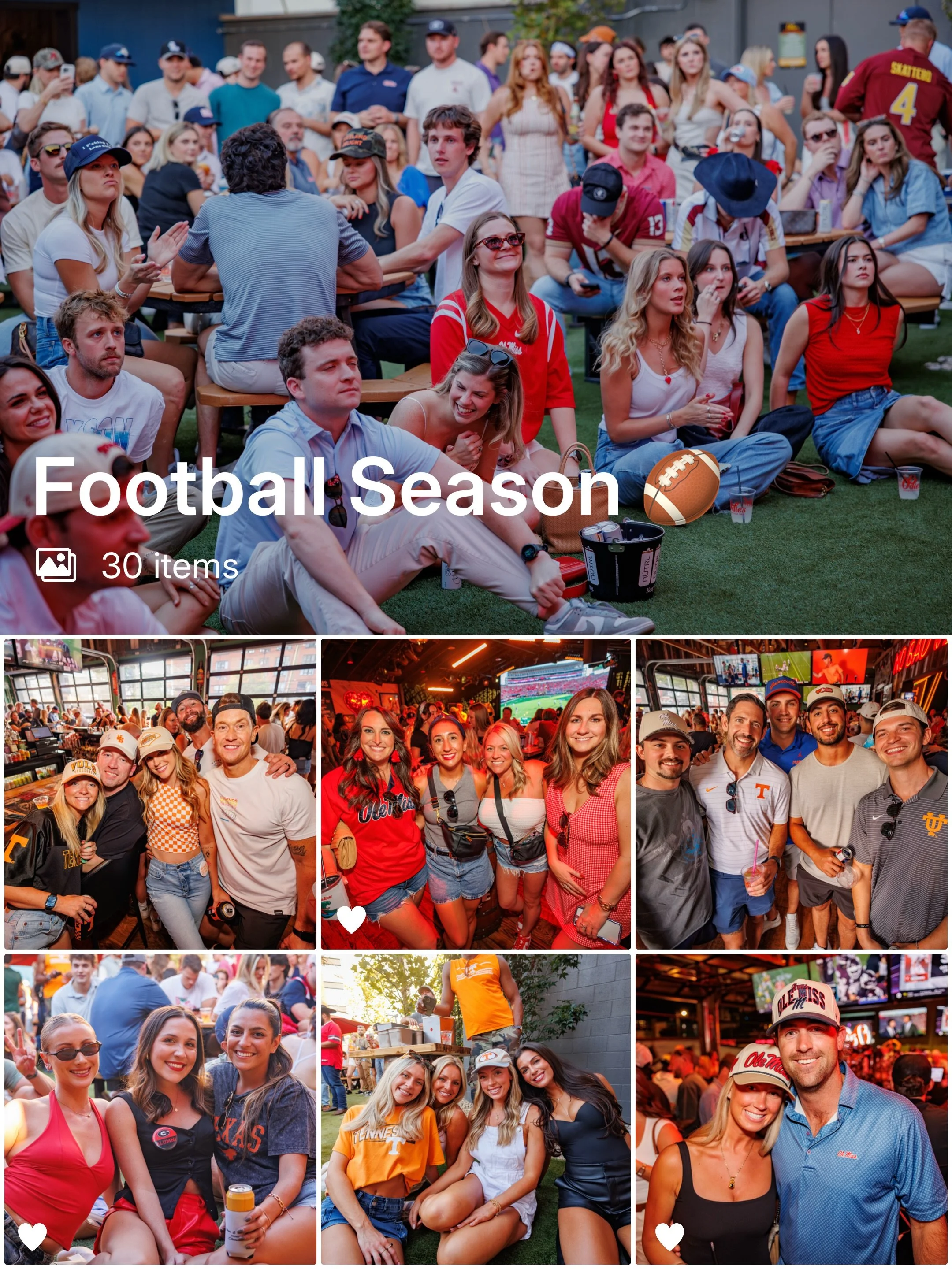 It&rsquo;s our favorite time of year 🤩 We&rsquo;re open at 10AM so come see us early! Games on the big screens, DJs all day and Drink Specials for you stay cool. 

‼️ Don&rsquo;t forget&mdash; Your chance to win OLE MISS vs LSU tickets tonight at ou