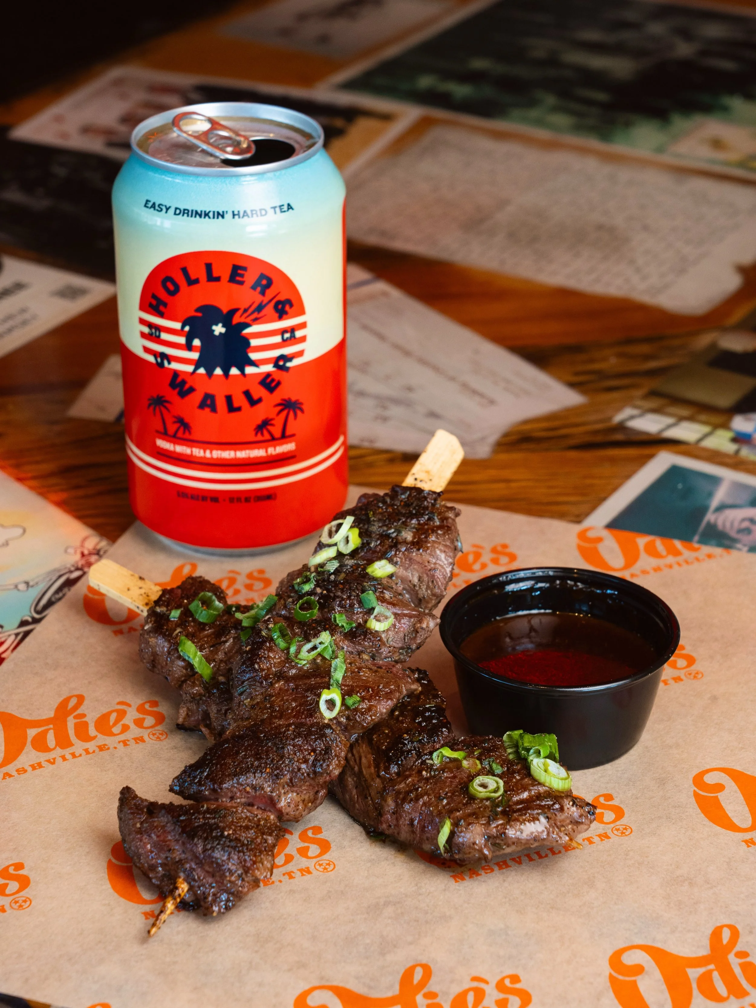 Send this to someone who owes you meat on a stick 🧡 

See you soon for Lunch @ Odie&rsquo;s!