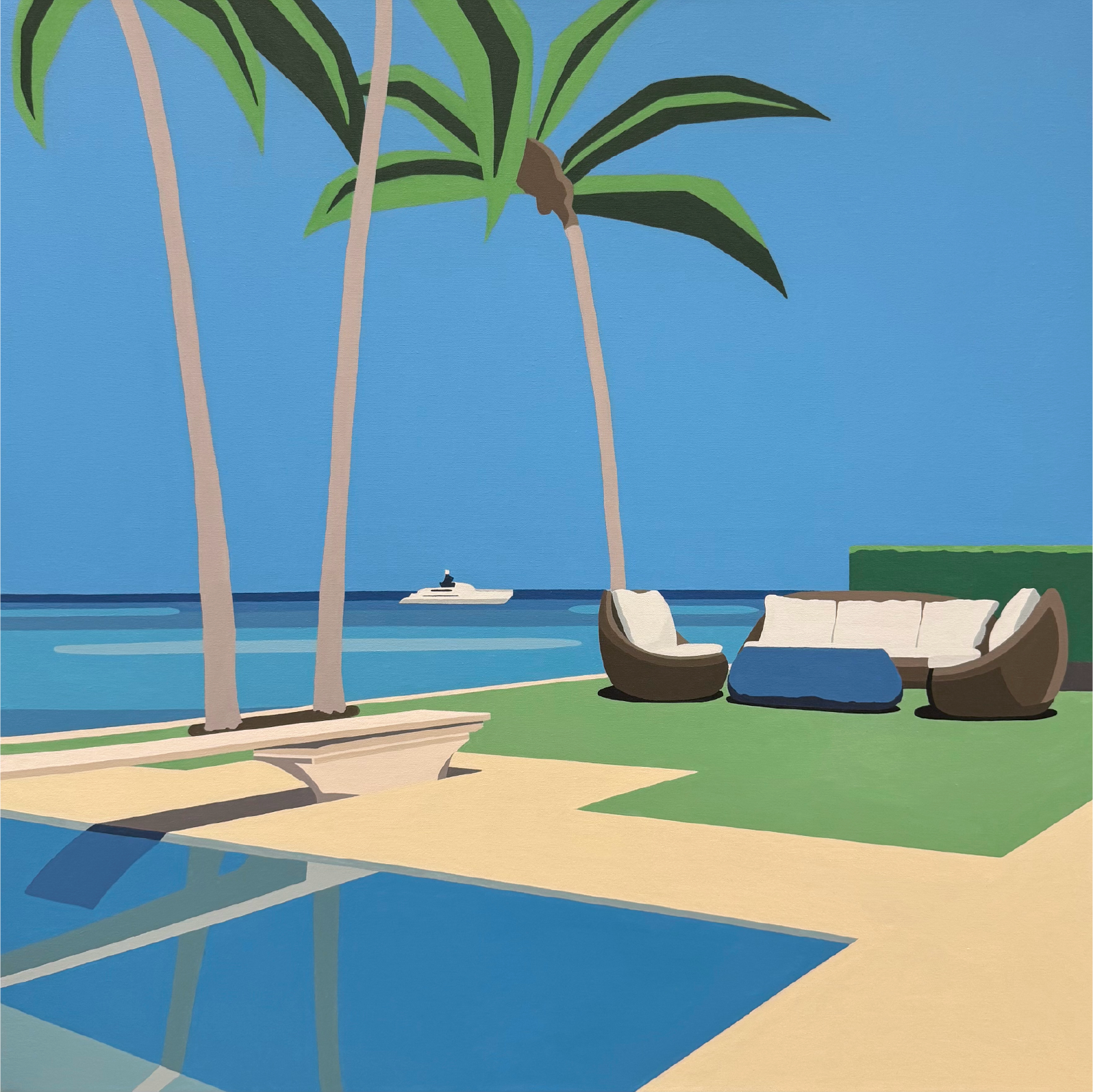 Patio Dreams (30in x 30in)