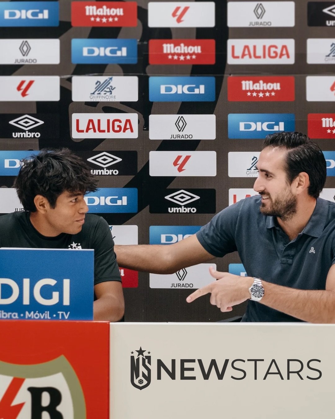 🇨🇴🇺🇸 Noah brings talent, speed, determination and goals.
Rising 2008 left-winger ready to make his mark in Rayo Vallecano. ⚽️✨