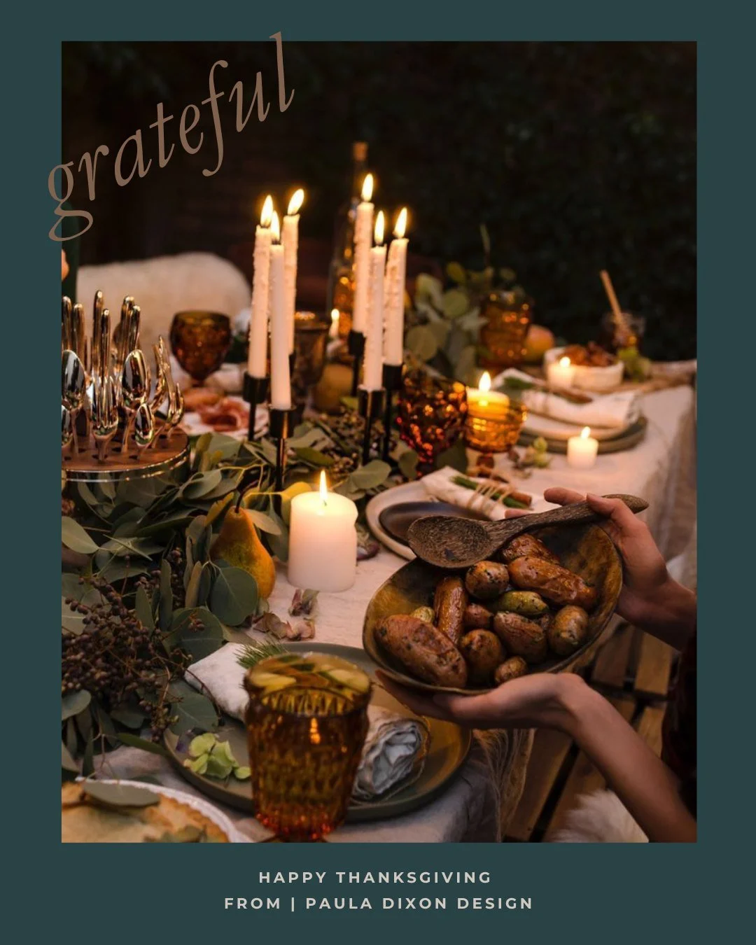 Gratitude looks like this &mdash; a table set for connection.

As we celebrate this season of thanks, we&rsquo;re reflecting on the beautiful community that surrounds us &mdash; our clients, collaborators, and friends who make every project meaningfu