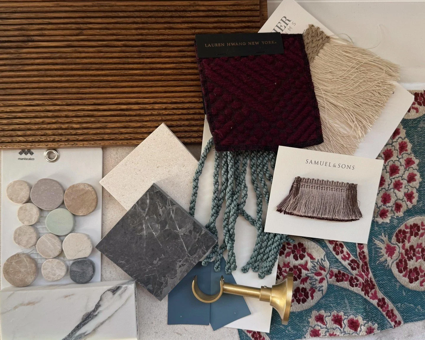 If you&rsquo;re like our firm, you love seeing the details &mdash; the layers, textures, and creative process that bring each project to life.

These material boards are more than something pretty to look at. They represent hours of curation, sourcin
