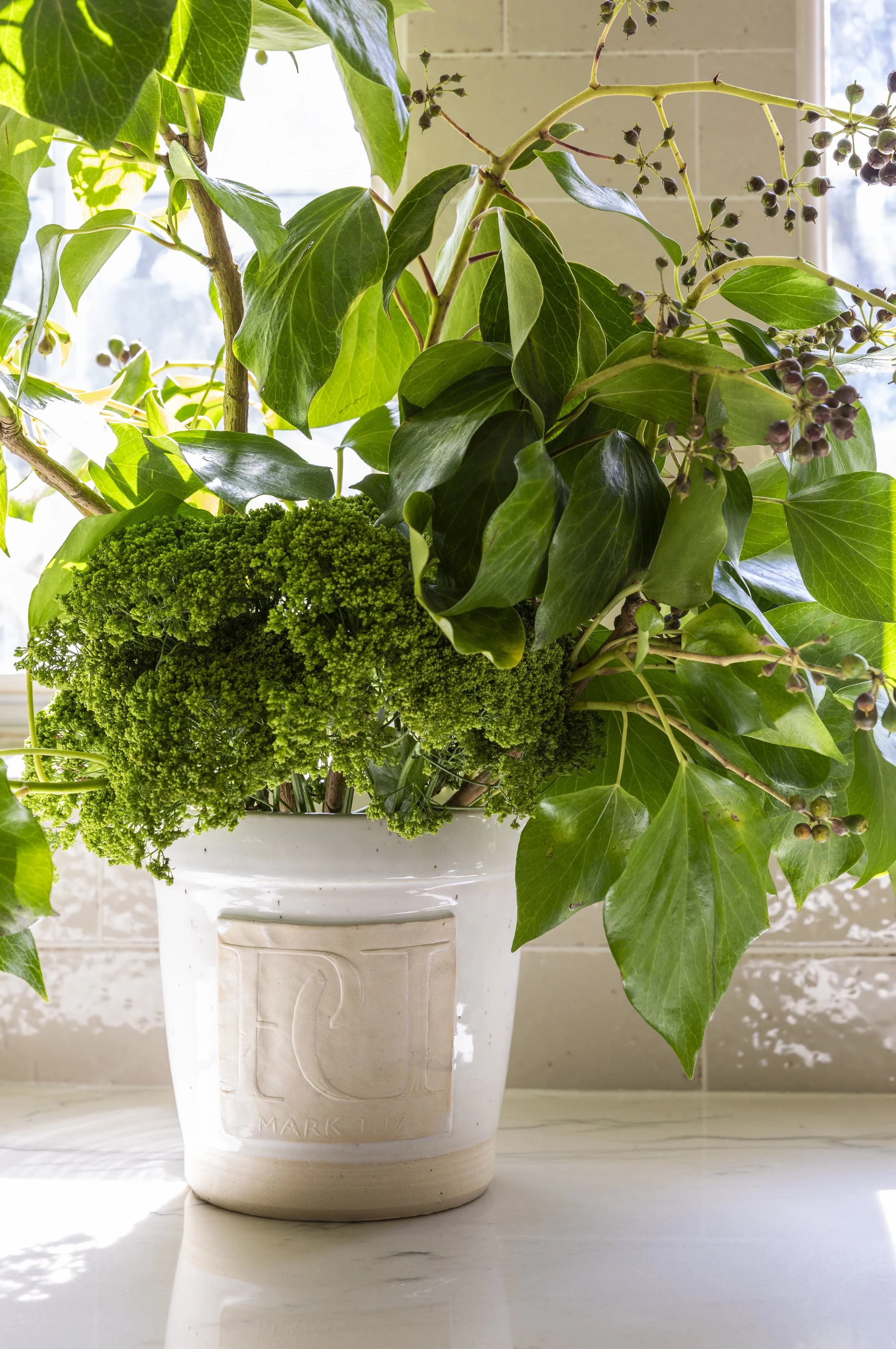 Collaboration between Houston Interior Designer Paula Dixon and junior high friend.