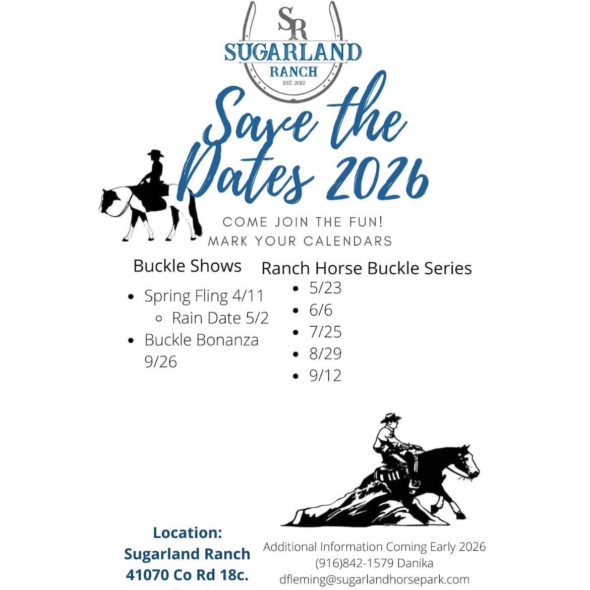 Ranch Horse Buckle Series: Show #1
