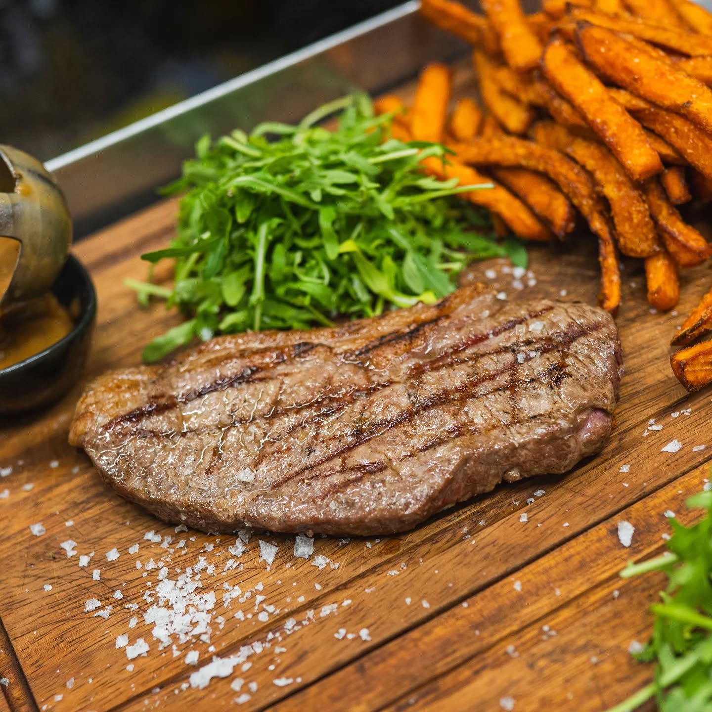 Some feelings are best served warm, tender, and perfectly seared. This is one of them. ✨ If you know, you know. We're looking forward to welcoming you for your own experience at Salt Steakhouse.
&gt; To turn this feeling into a reservation, our bio h