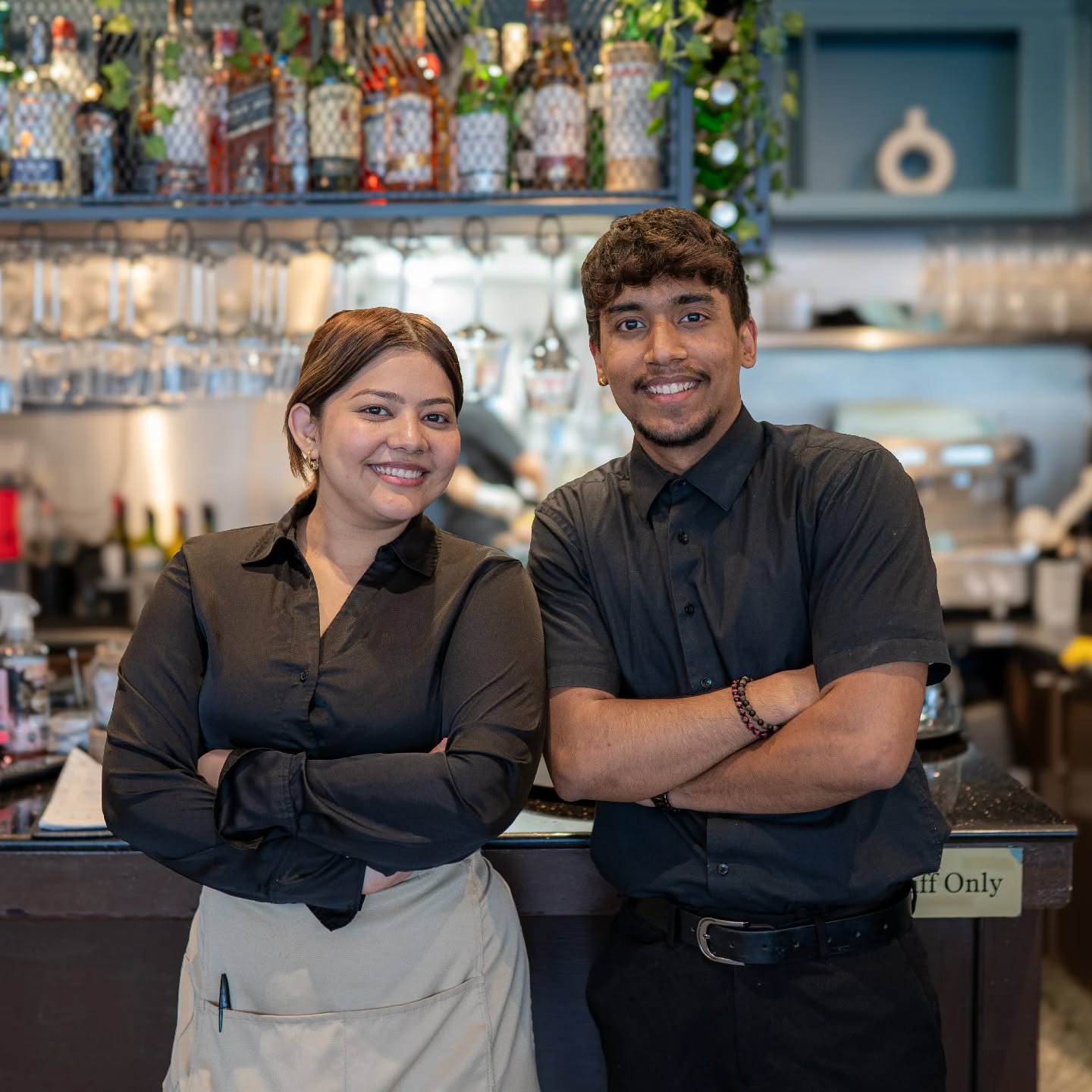 Tuesday Team Spotlight! ✨
 A huge thank you to the fantastic Sneha and Saimon. Always ready with a helpful hand and a brilliant smile, they're a huge part of what makes our restaurant tick. Thanks for being so awesome! 😊

 #ThankYou #SaltSteakhouseF
