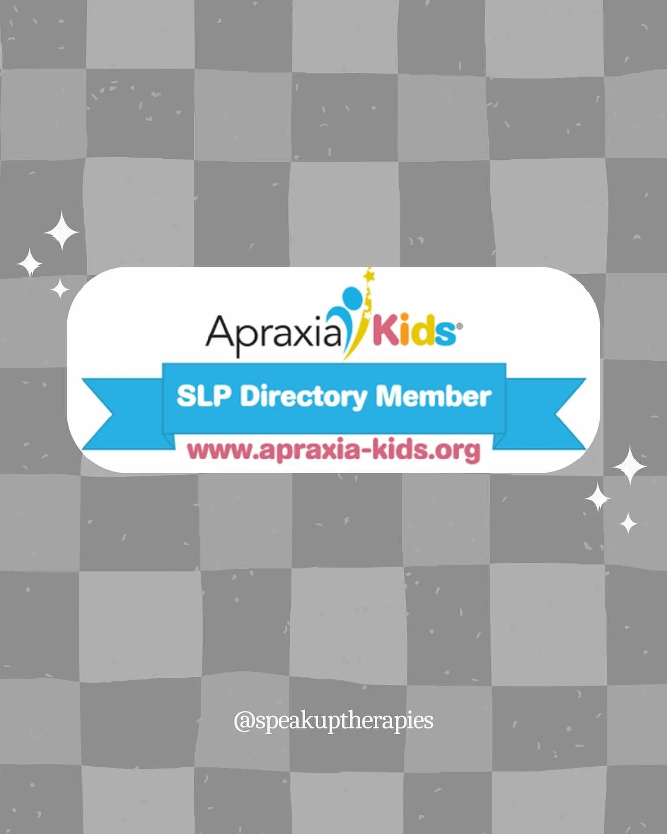 ✨IT&rsquo;S OFFICIAL!✨ 

Lauren Smith, MA CCC-SLP is now recognized in the Apraxia Kids Directory as an SLP with foundational understanding and experience in evaluating and treating children with apraxia of speech. 

Looking for a speech therapist wi