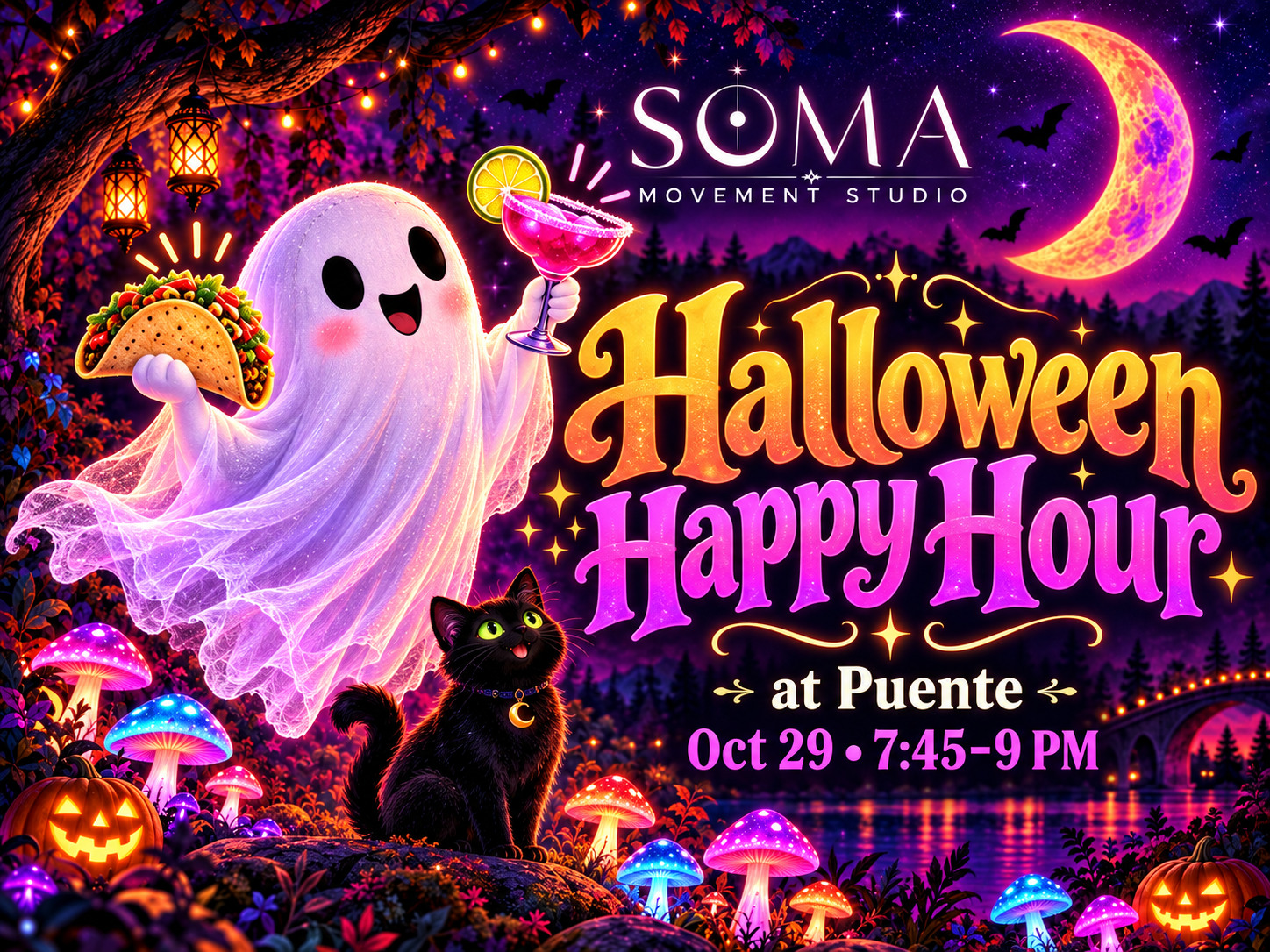 Halloween Happy Hour at Puente