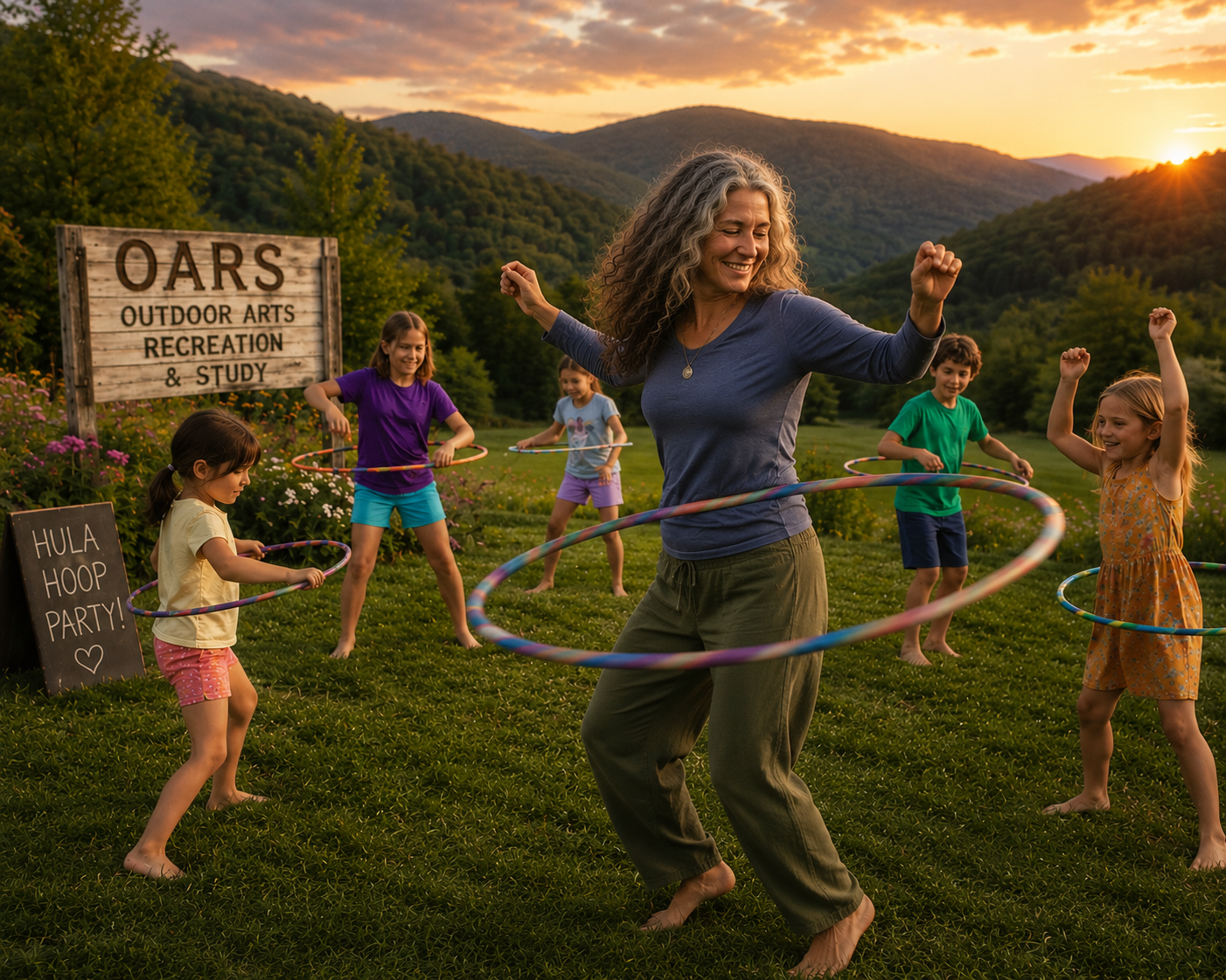 Summer Starts! Hula Hoop Party