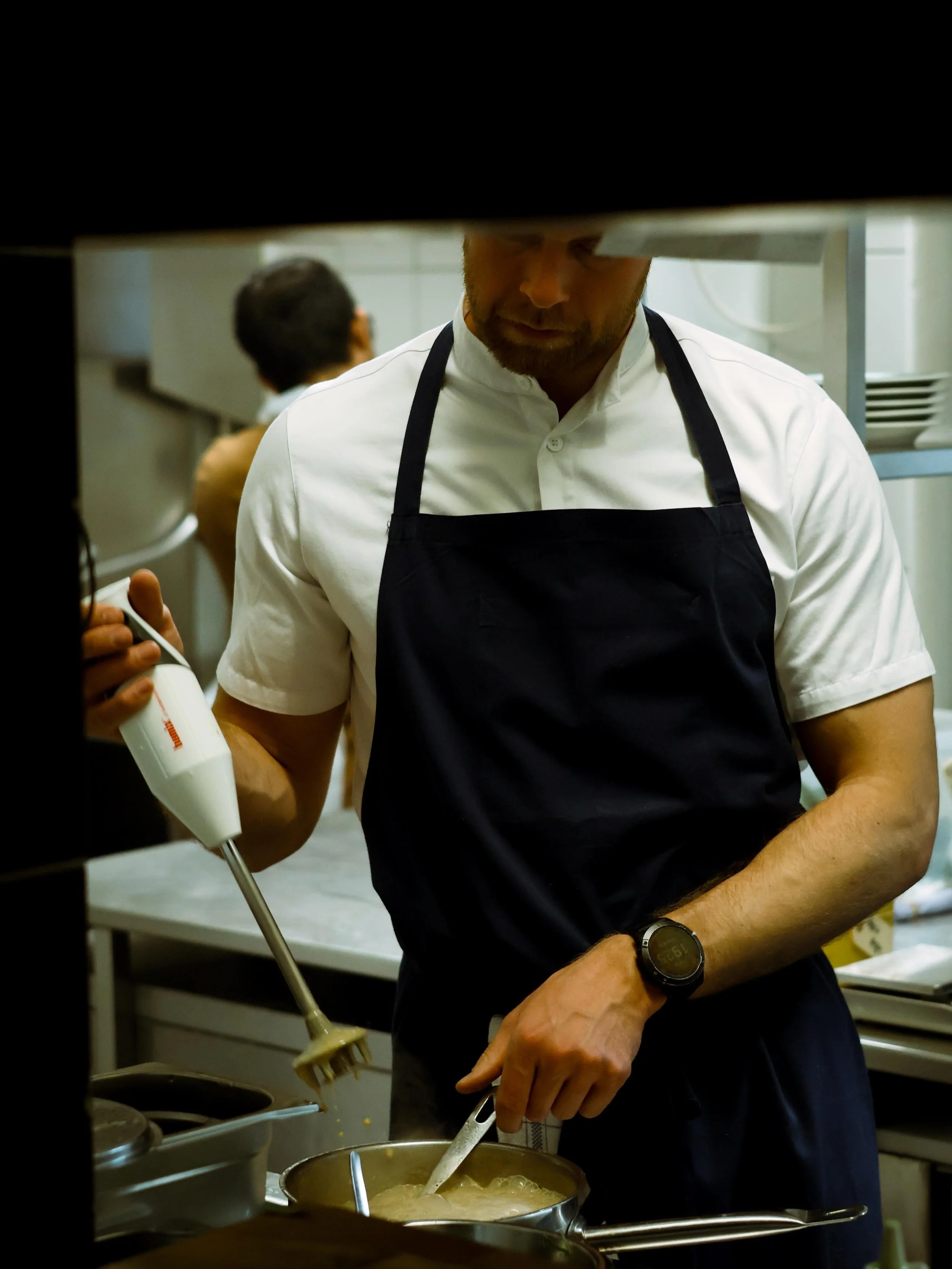 Svinebryst in the making &ndash; set fra klappen 👊

#restaurantlamar #glkongevej27