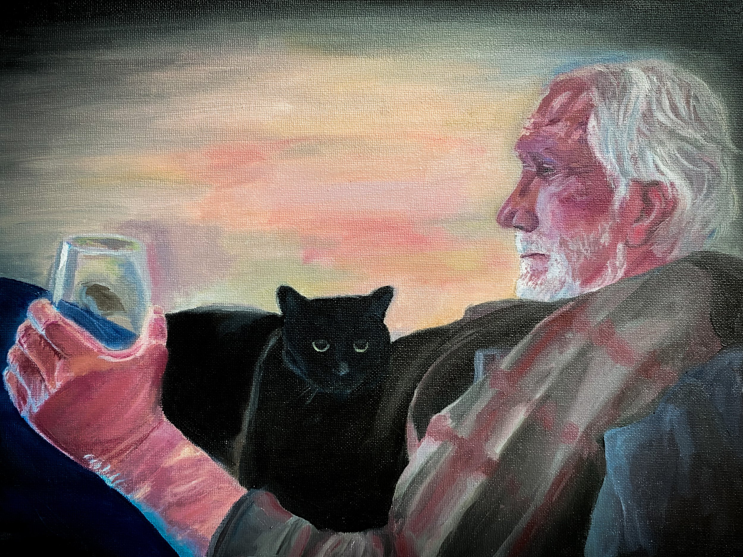 Portrait, 2021, Oil on canvas