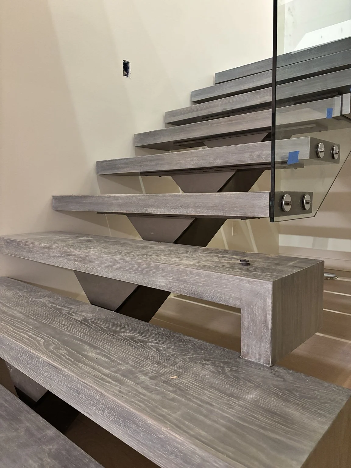 Custom floating staircase in Utah — Elite Metal Work UT