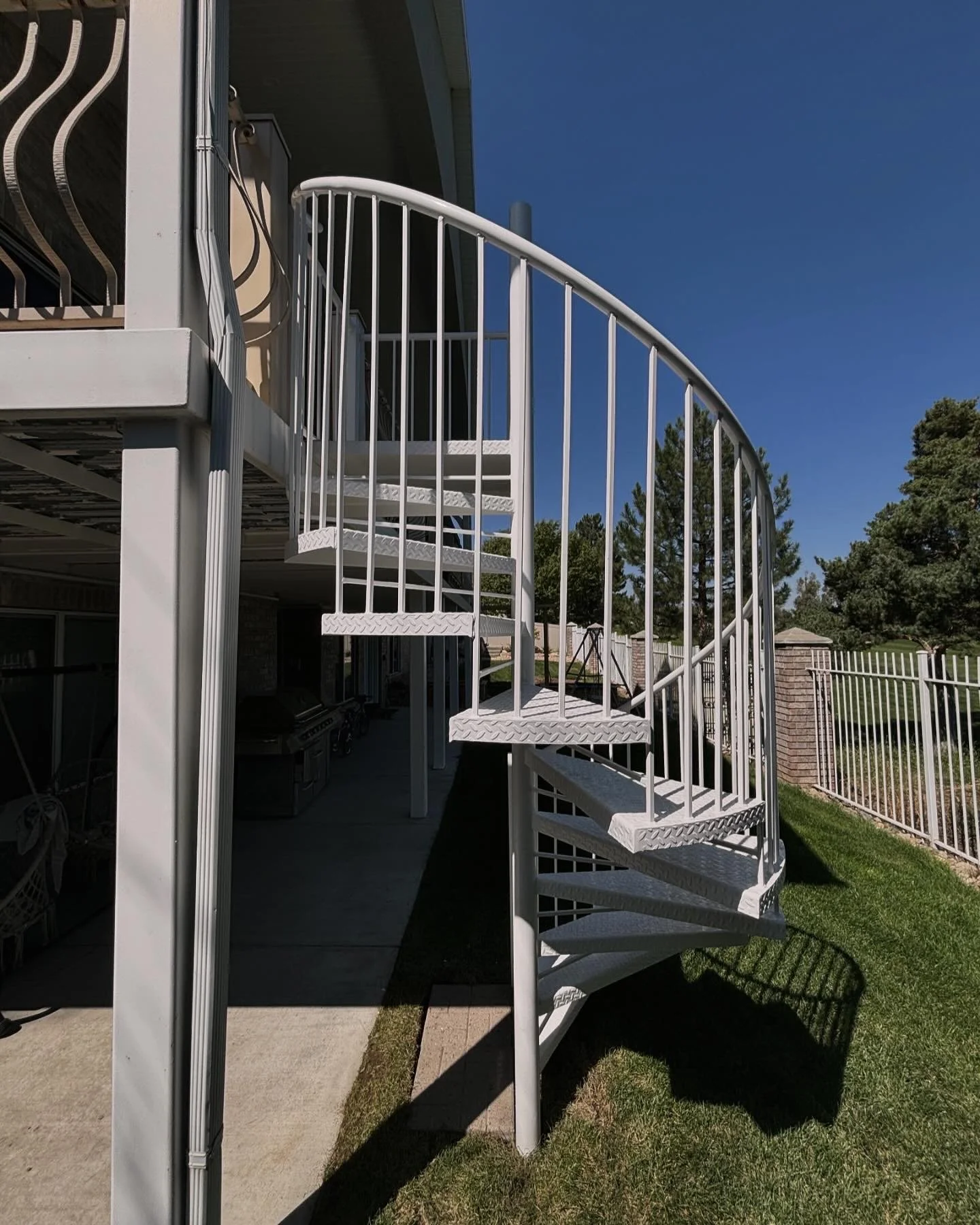 Custom spiral staircase in Utah — Elite Metal Work UT